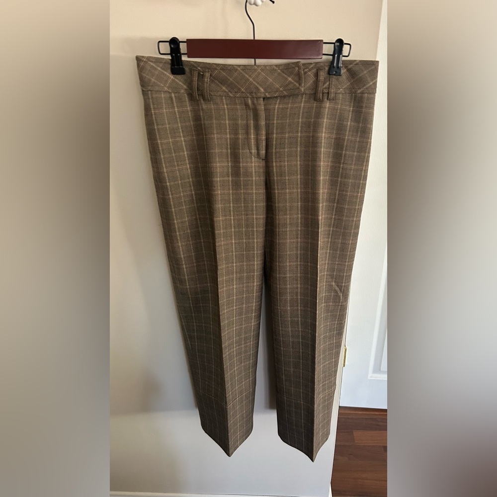 Loft wide cut ankle length trousers